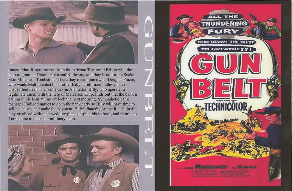 Thumbnail: GEORGE MONTGOMERY 2 PACK PATHFINDER / GUNBELT