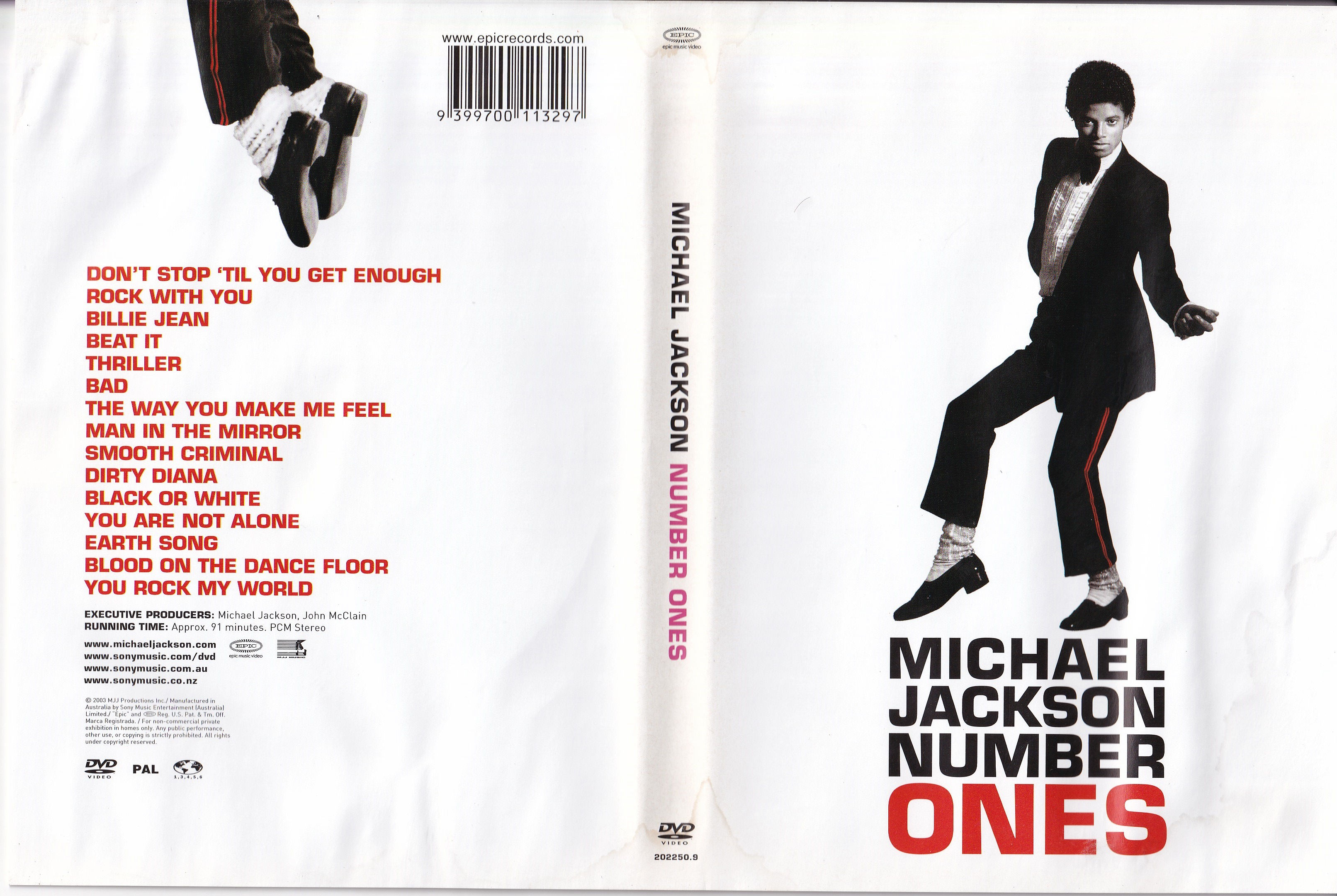 MICHEAL JACKSON - NUMBER ONES