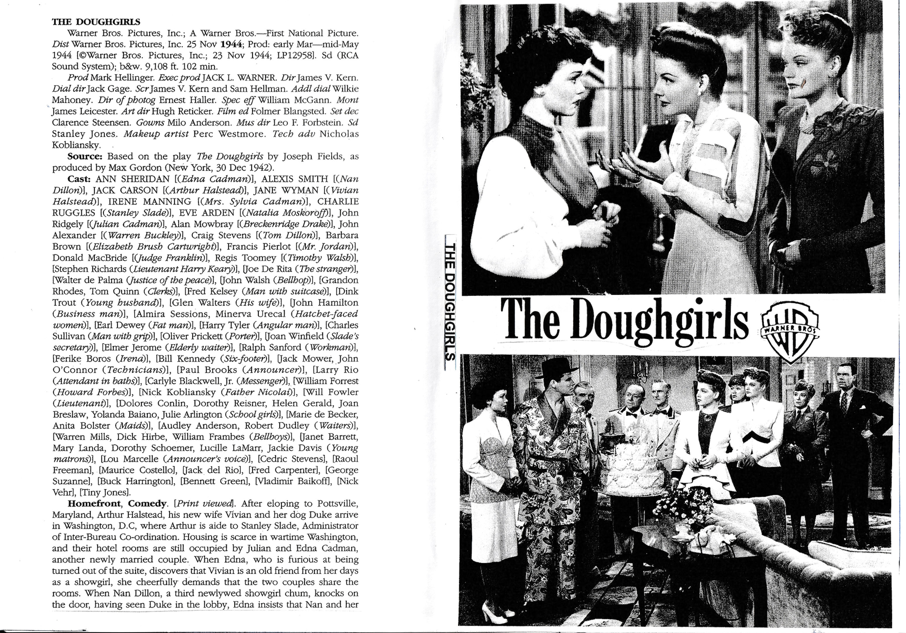 DOUGHGIRLS, THE (1944)