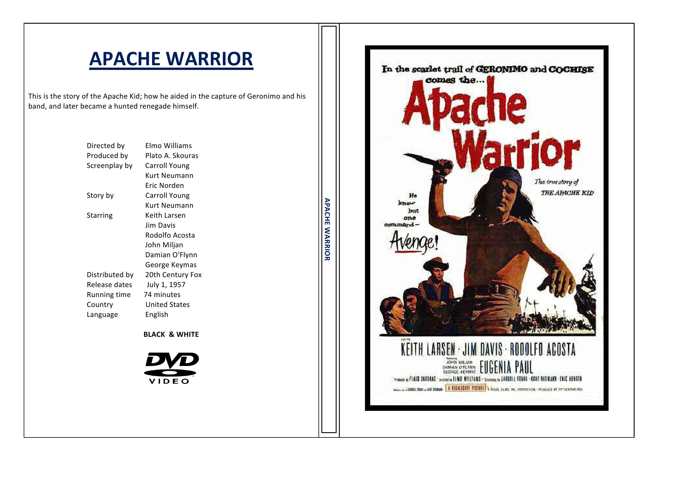 APACHE WARRIOR