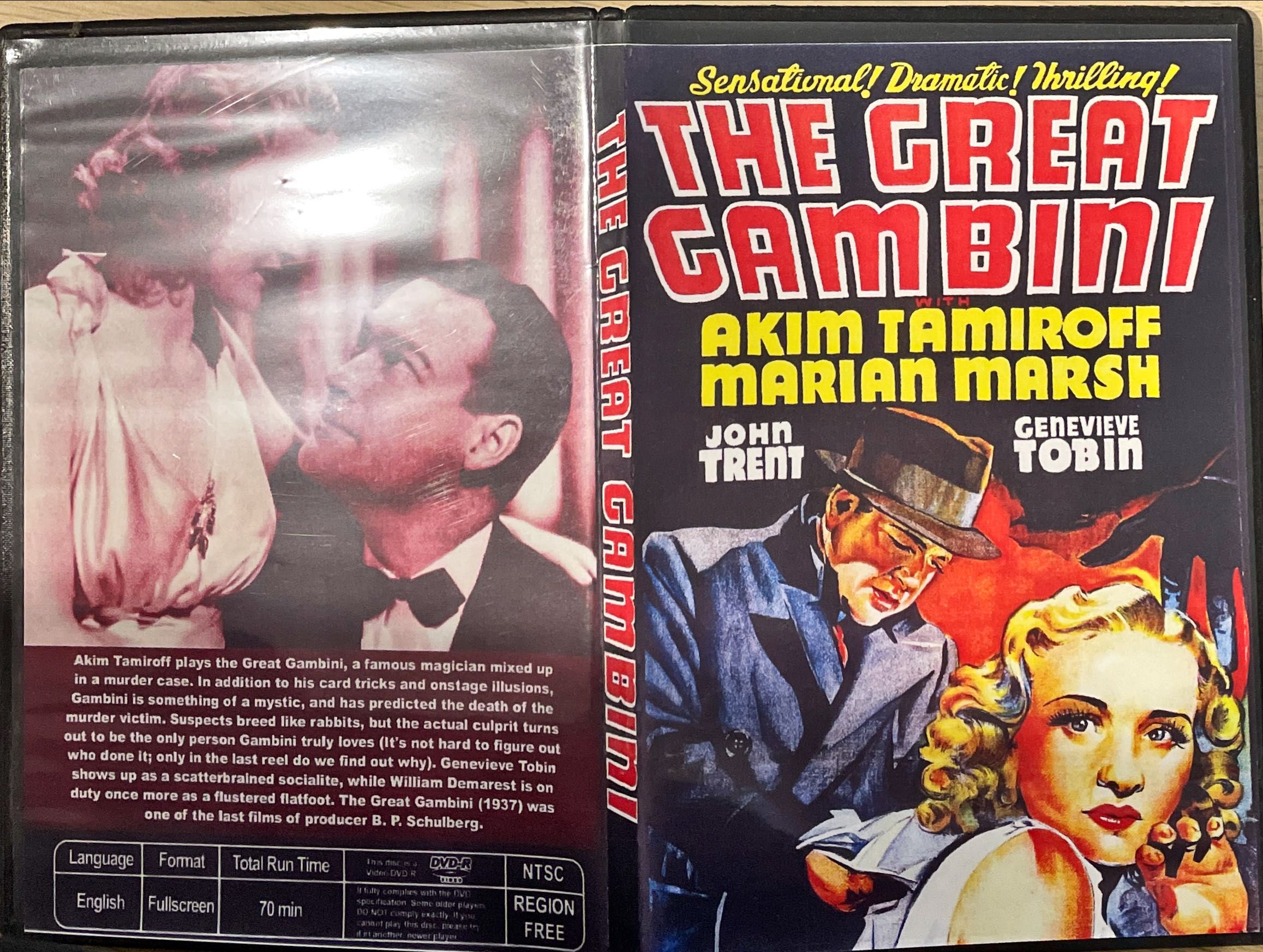 GREAT CAMBINI, THE (1937)