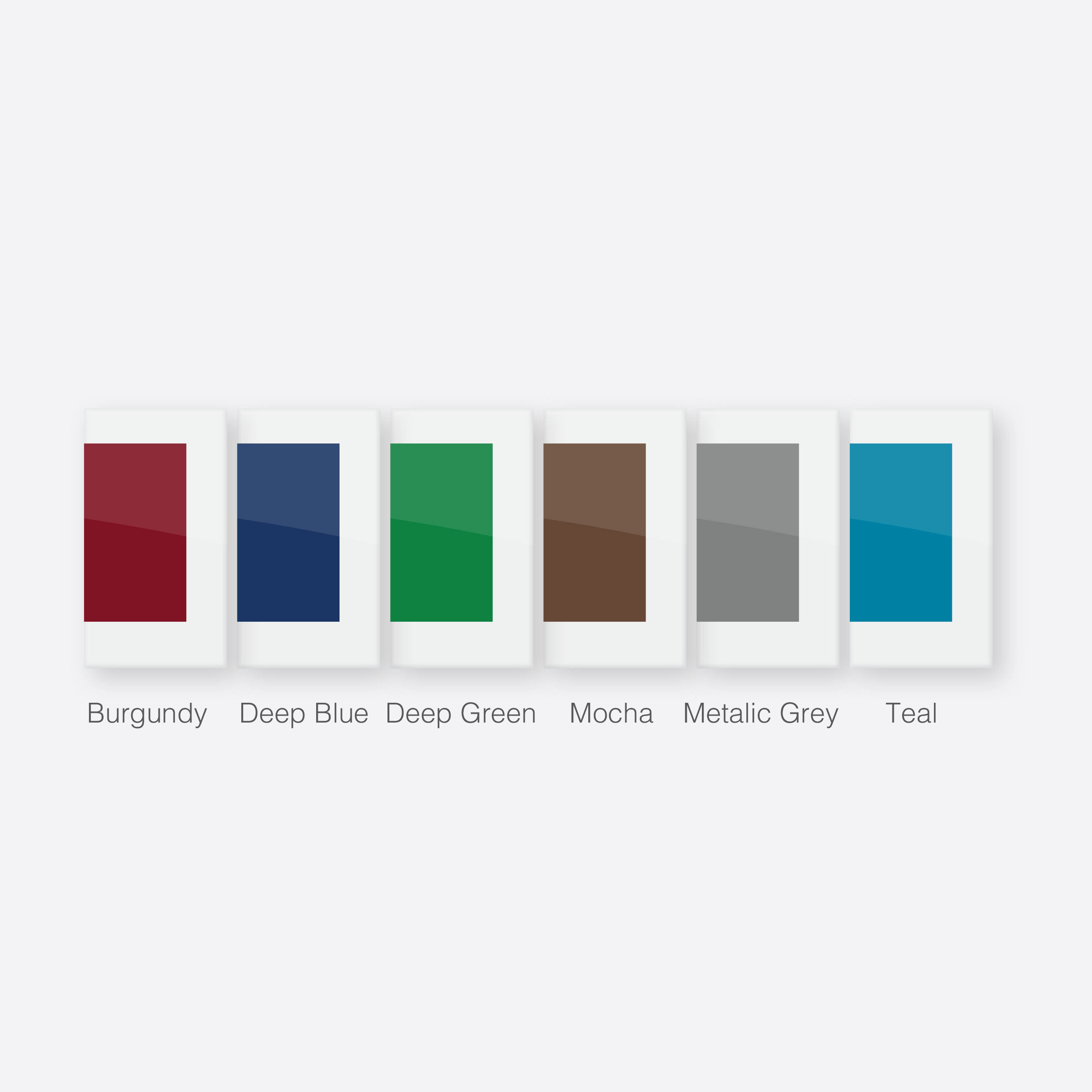 glass metallic color palette for dashboards