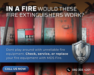 In a fire… will your extinguisher actually work?