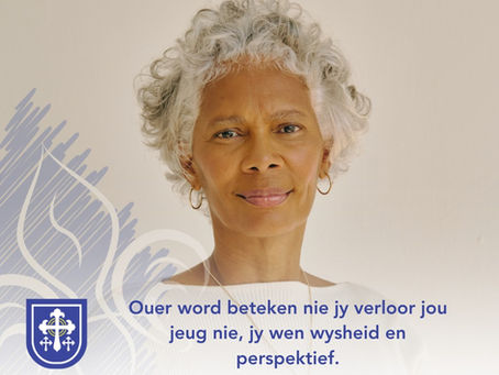 By Residentia vier ons elke fase van die lewe, want met ouderdom kom nie verlies nie, maar insig, vrede en wysheid.