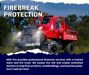 FIREBREAK PROTECTION.