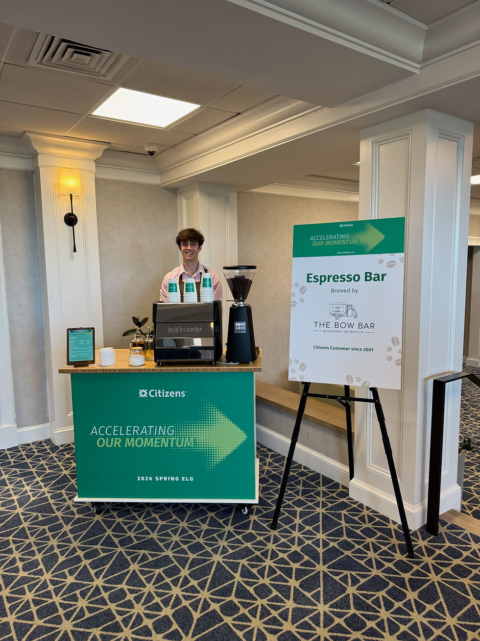 Why Rhode Island Event Planners Are Choosing Local Mobile Coffee Bars Over National Chains