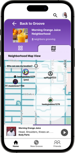 Your neighbors (Map view)