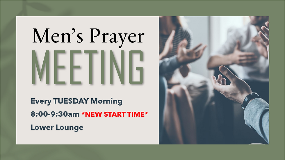 Men's Prayer Meeting