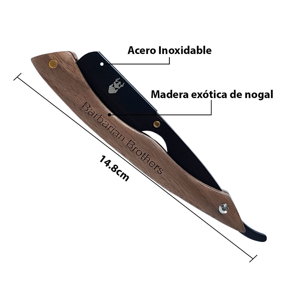Miniatura: Portanavajas de madera de nogal