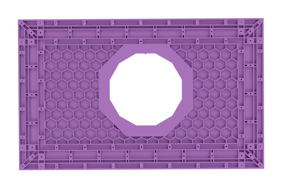hex dec duo geometrical underside