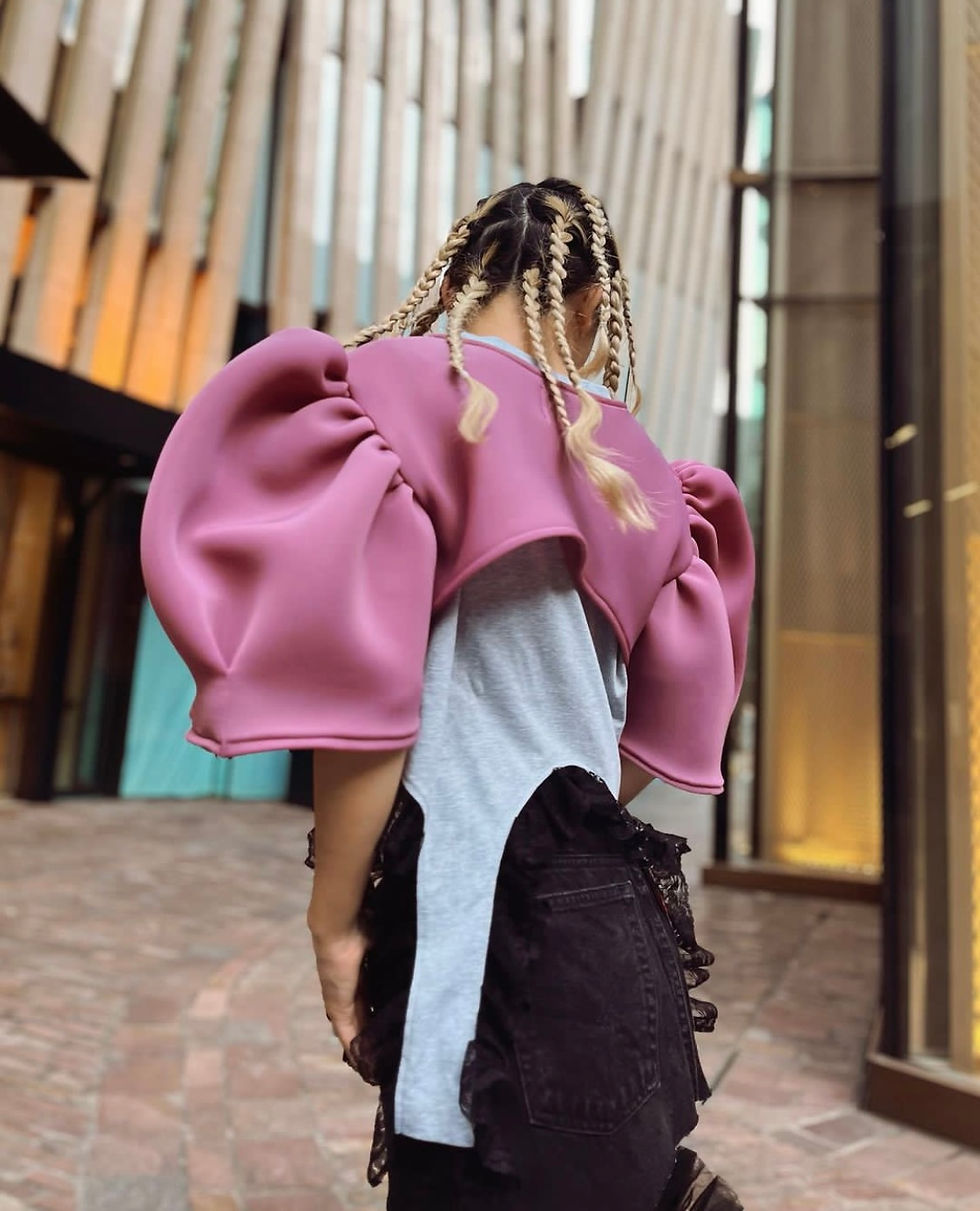 Thumbnail: RED BEANDS Neoprene Bolero