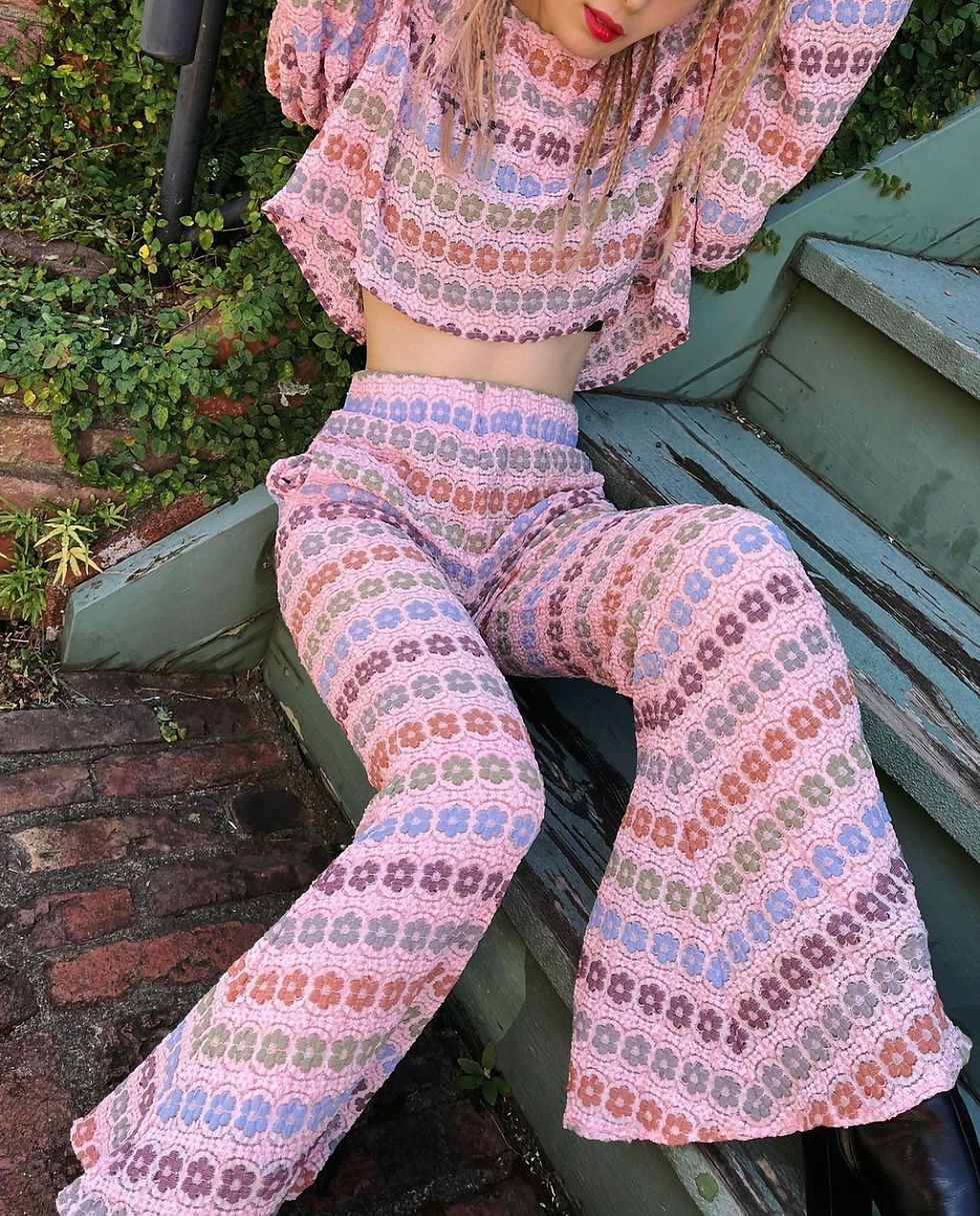 Thumbnail: Floral Flare Pants