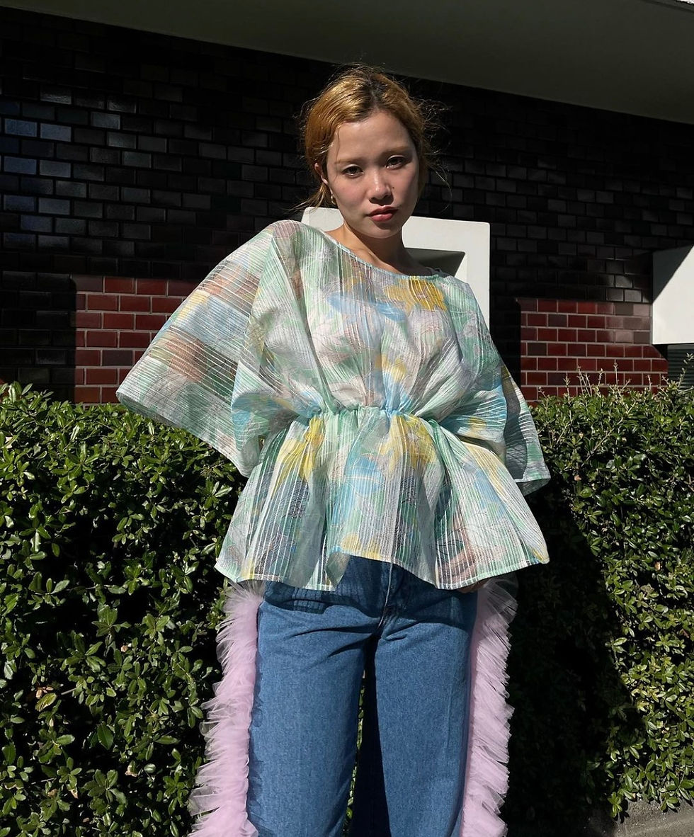 Thumbnail: Floral Sheer Top