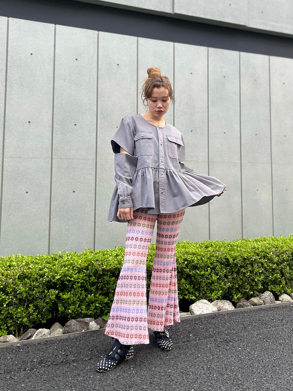 Thumbnail: Floral Flare Pants