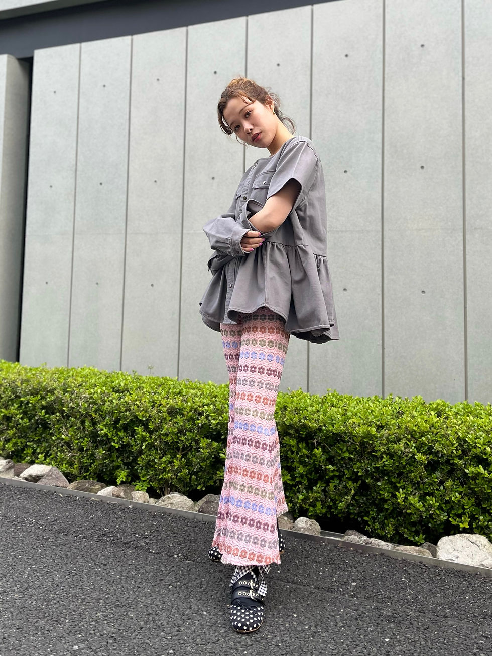 Thumbnail: Floral Flare Pants