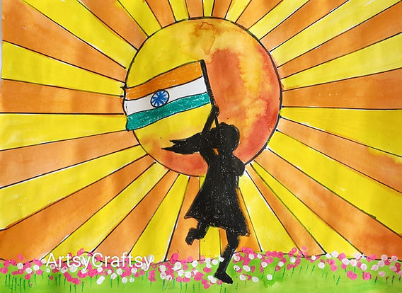 independence day drawing topics