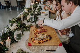 wedding catering Ocala wood fired pizza
