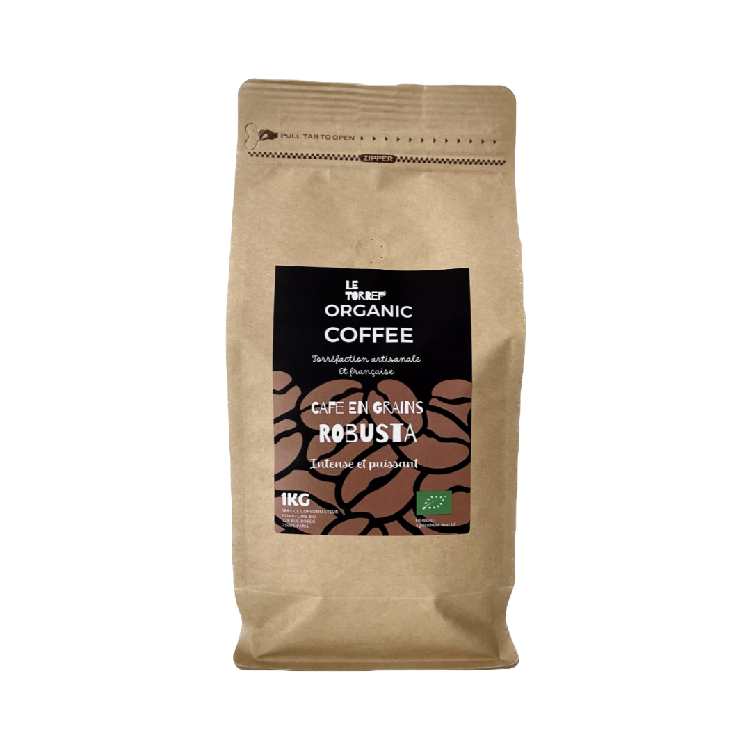 café 100% Robusta moulu