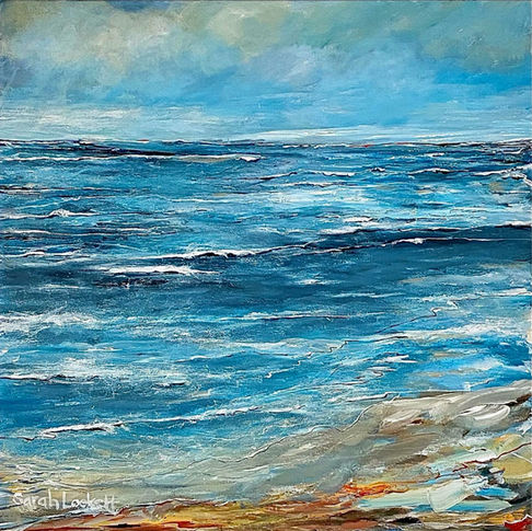 Woolacombe Waves by Sarah Lockett