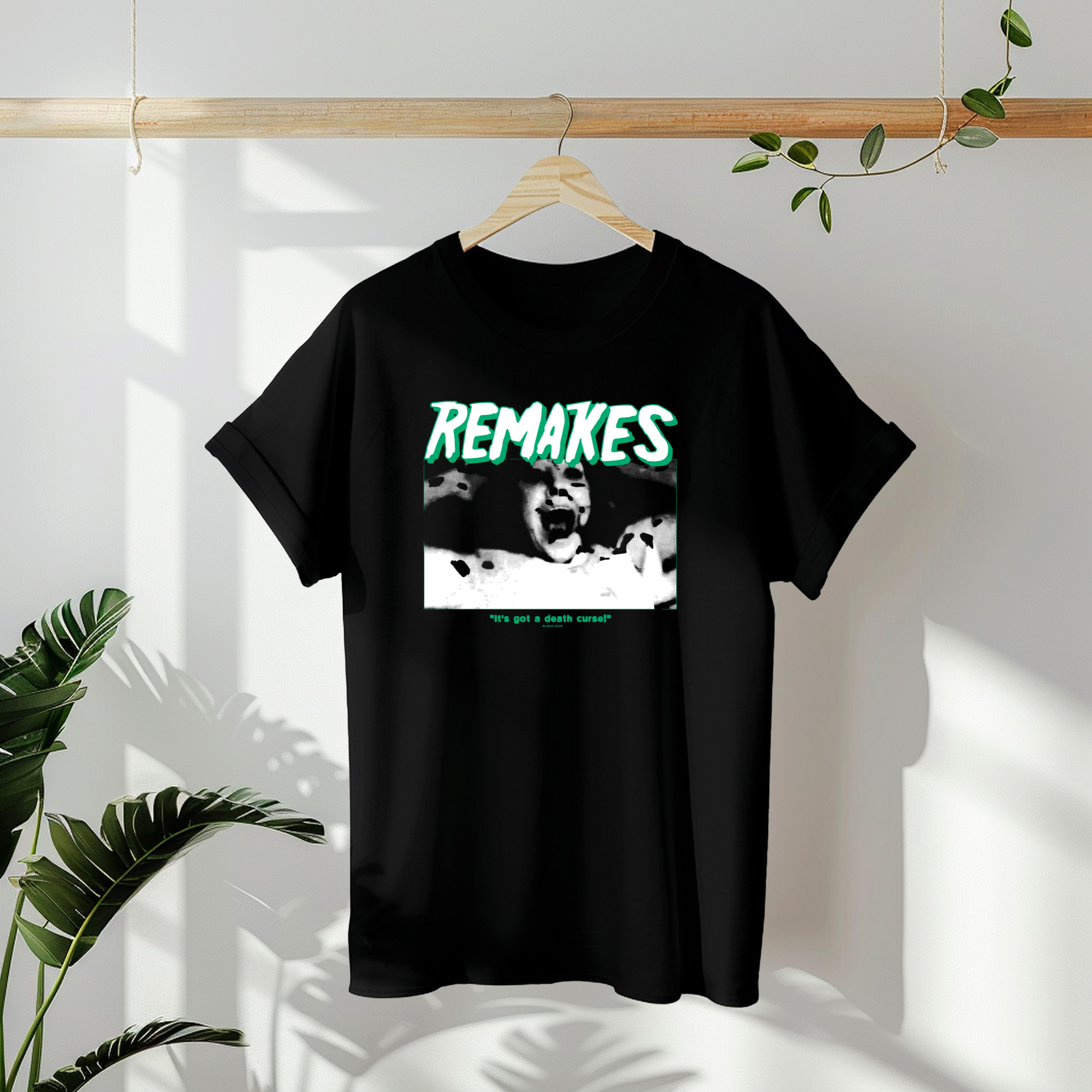 Remakes Horror Graphic T-Shirt – Creepy Streetwear Tee