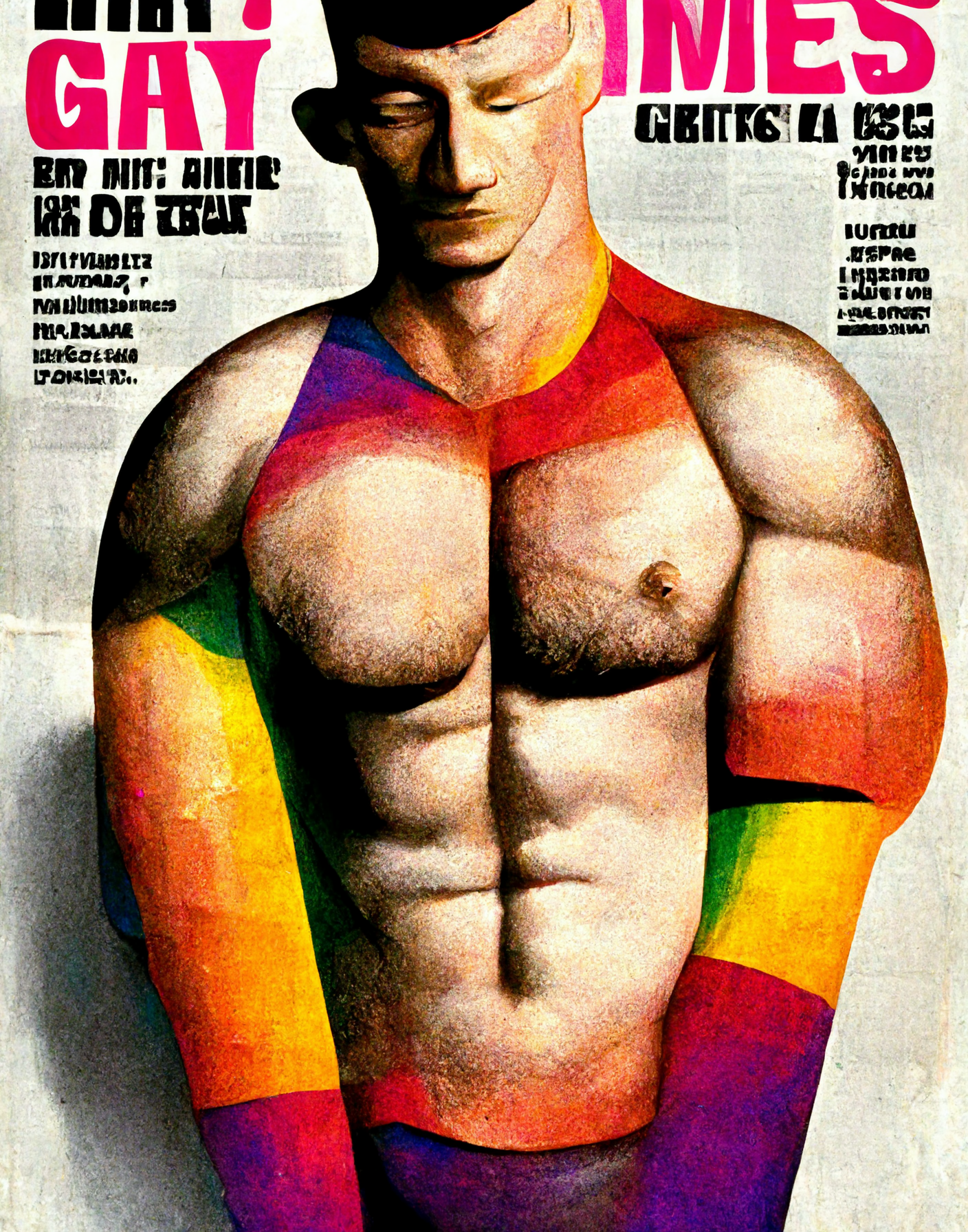 Rainbow Pecks