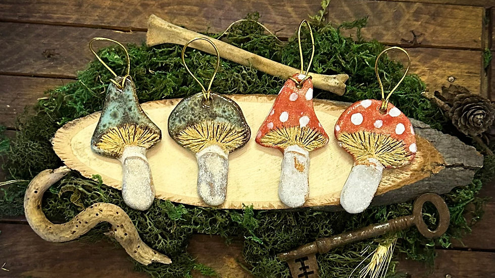 Using Mushroom Statues & Décor in Your Shadowed Witchcraft Practice