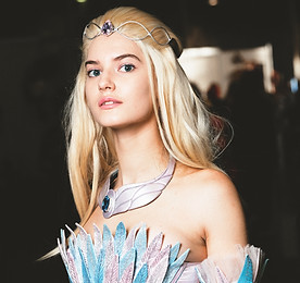 Girl with Costume