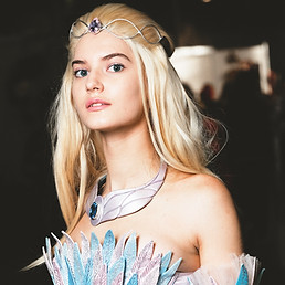 Girl with Costume