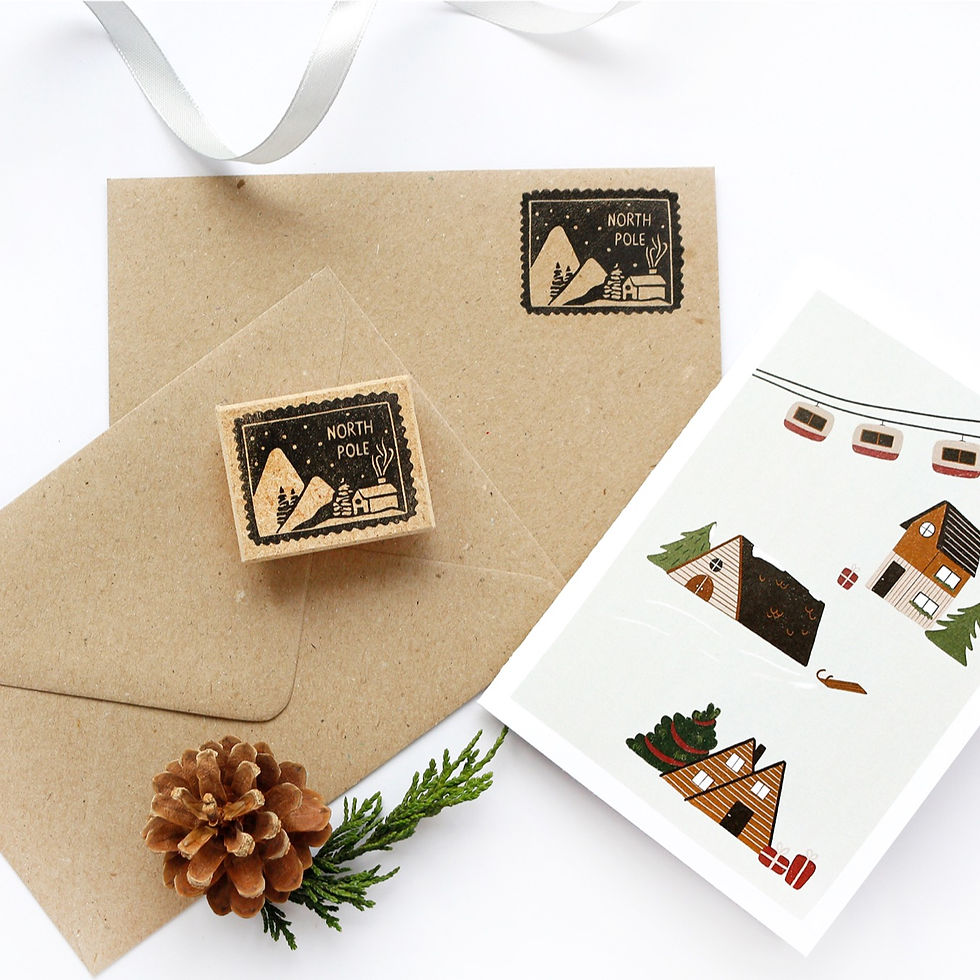 Thumbnail: North Pole Stamp