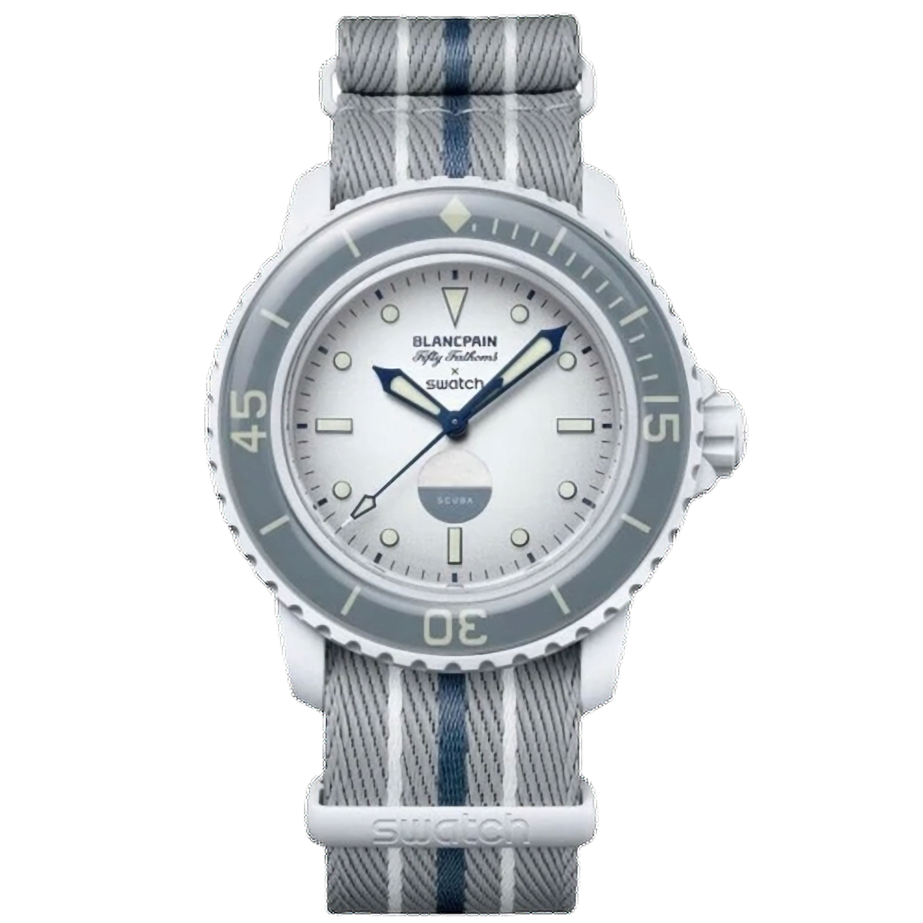 Blancpain x Swatch Scuba Fifty Fathoms Antarctic Ocean