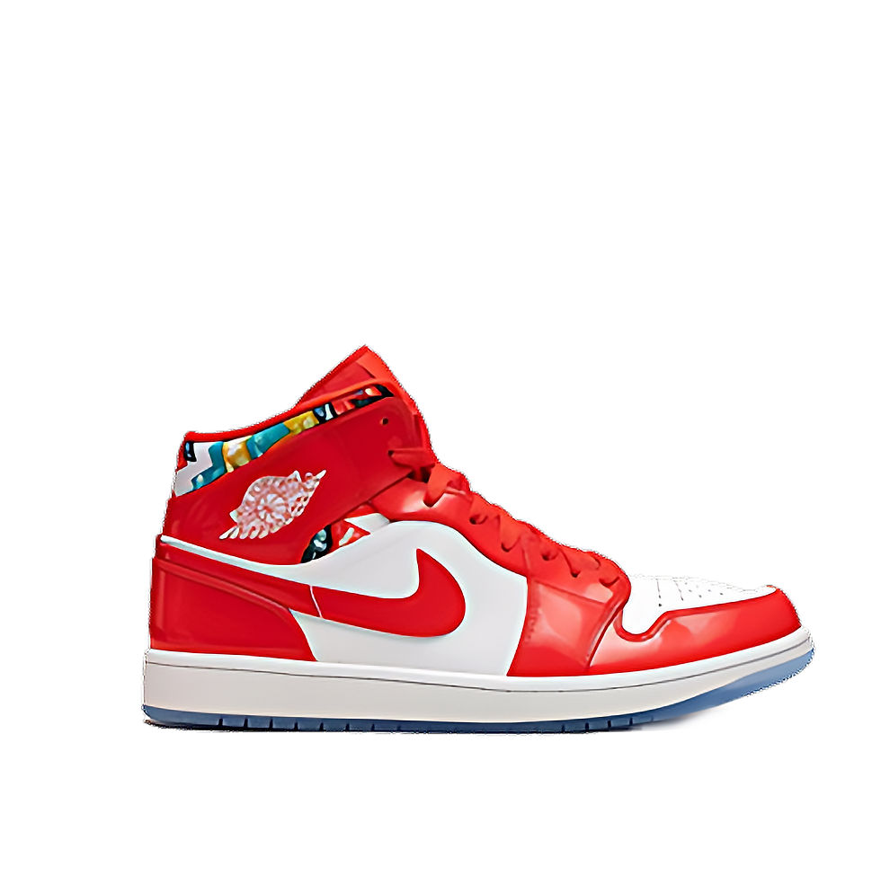 Air Jordan 1 Mid SE "Barcelona Sweater" sneakers