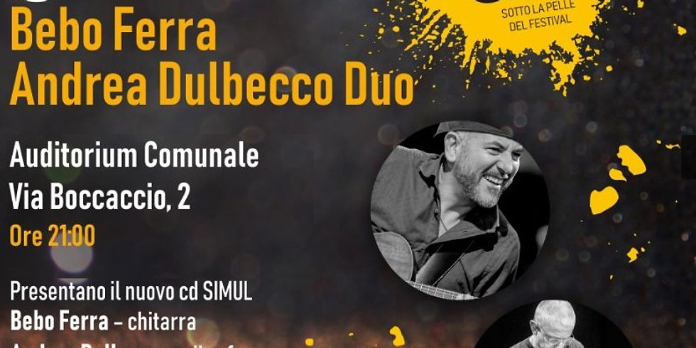 Bebo Ferra e Andrea Dulbecco Duo