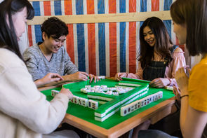 cwb party room is a gamer's paradise offers variety of video games and mahjong
