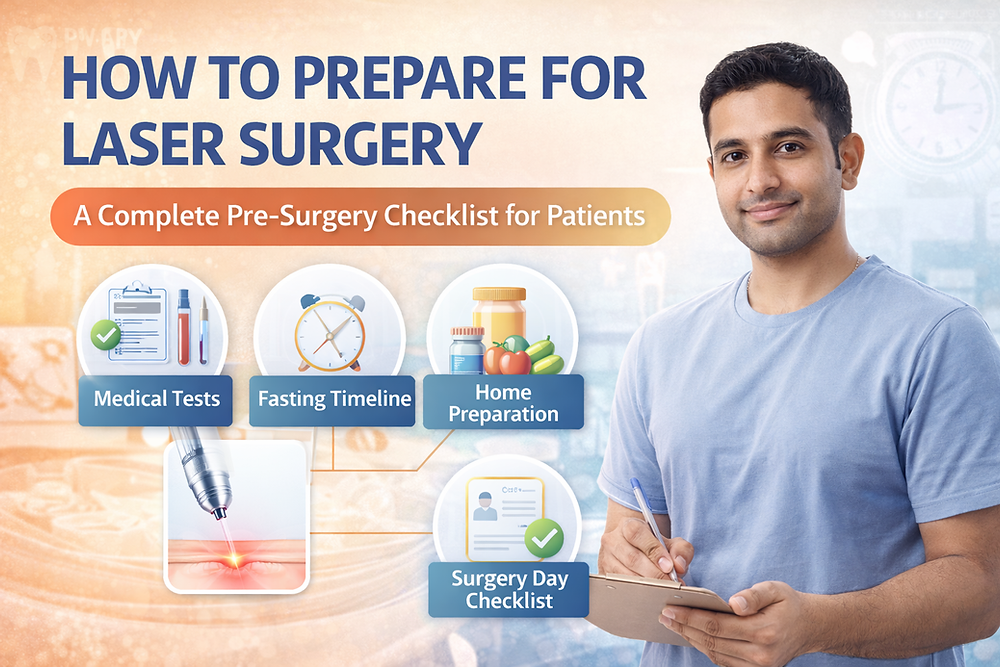 How to Prepare for Laser Surgery: A Complete… — hero image, Sharvari Hospital blog