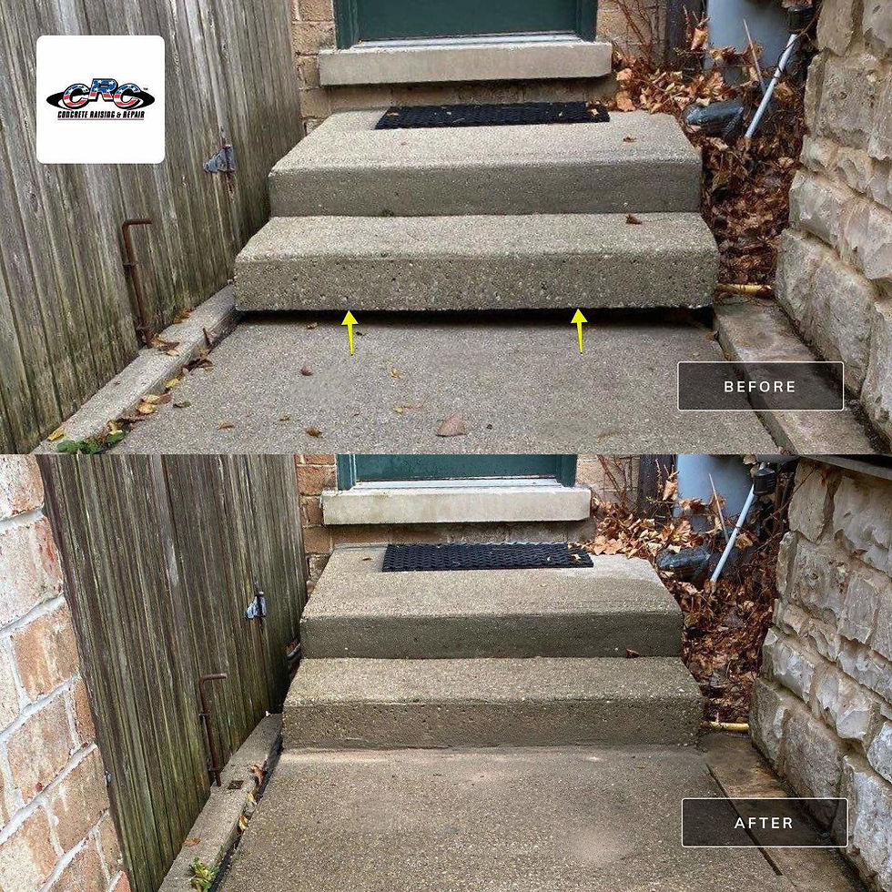 Front Service Walk Raised