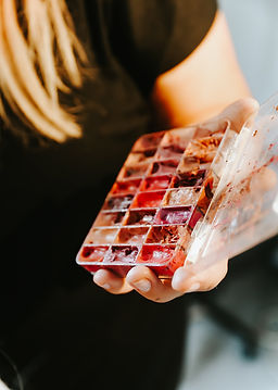 close up shot of makeup artist lipstick palette