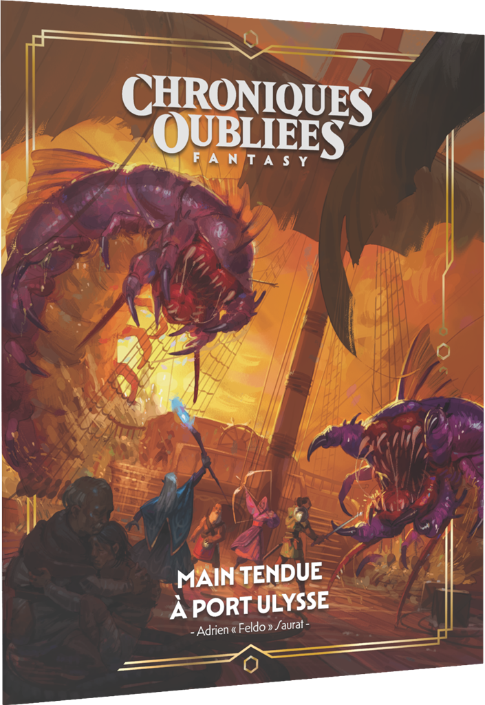 Couverture de COF2 Main Tendue à Port‑Ulysse – scénario aventure maritime fantasy