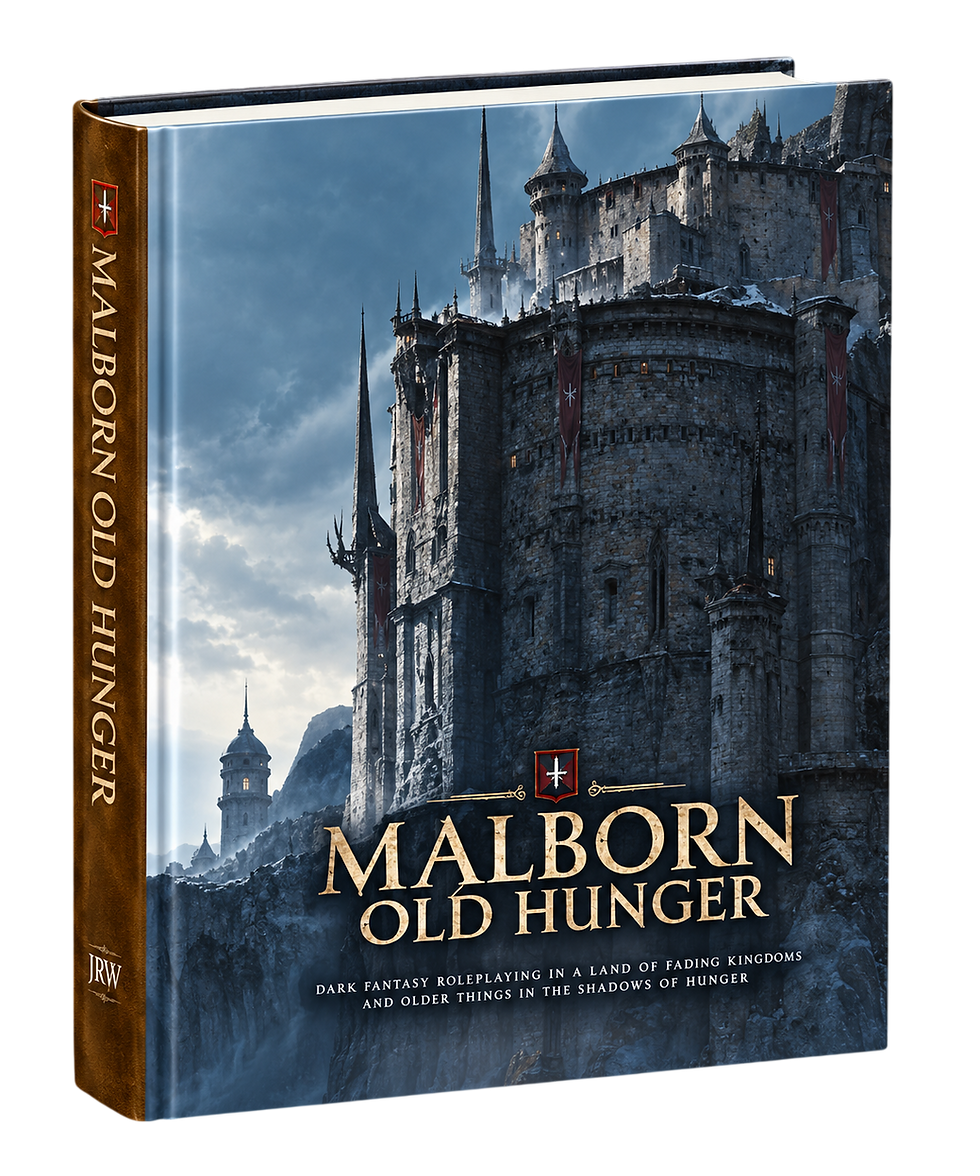 Couverture de Malborn Old Hunger, campagne 5E consacrée à la prison de Malborn