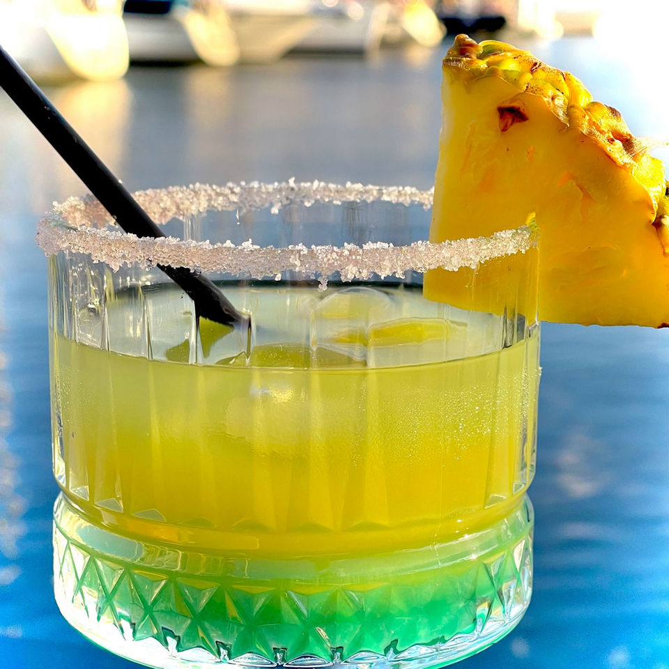 Le carré rouge Cap d'Agde cocktail rafraichissant