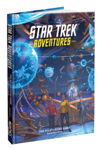 Guide d’exploration Star Trek Adventures Seconde Édition, jeu de rôle de science-fiction.