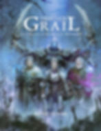 Couverture du Livre de Base Tainted Grail La Geste d’un Monde Mourant pour le jeu de rôle dark fantasy
