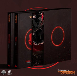 Coffret collector Rogue de The Division le jeu de rôle officiel avec manuels et ambiance sombre