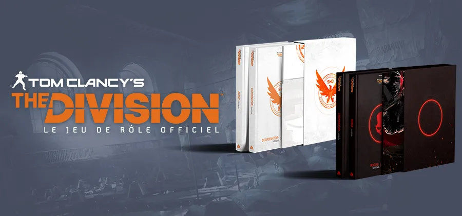 The Division le jeu de rôle officiel avec les éditions Agent et Rogue