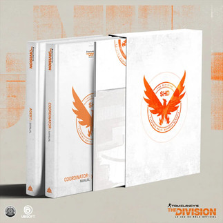 Coffret collector Agent de The Division le jeu de rôle officiel avec manuels et écran du Coordinateur