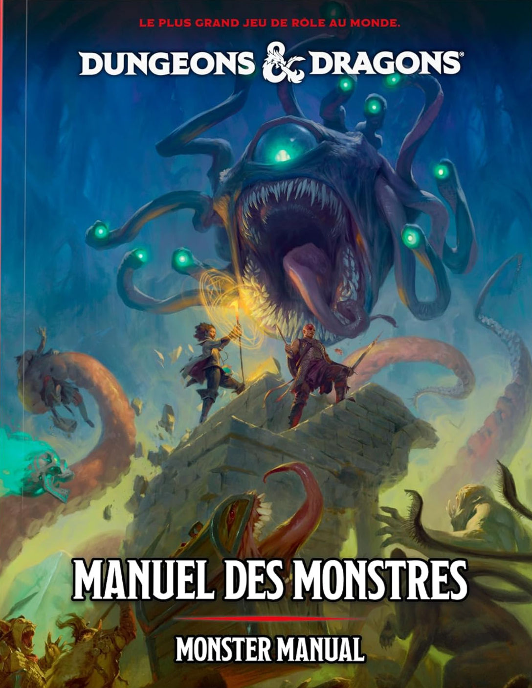 Couverture du Manuel des monstres – édition 2024 pour Donjons & Dragons 5e