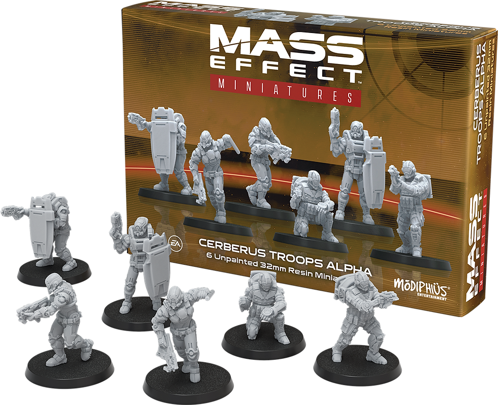 Set de figurines Cerberus Forces Alpha