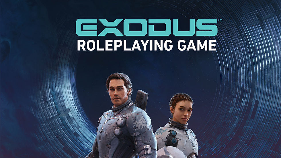 Couverture de EXODUS RPG Traveler’s Handbook, le livre principal du jeu de rôle de science-fiction