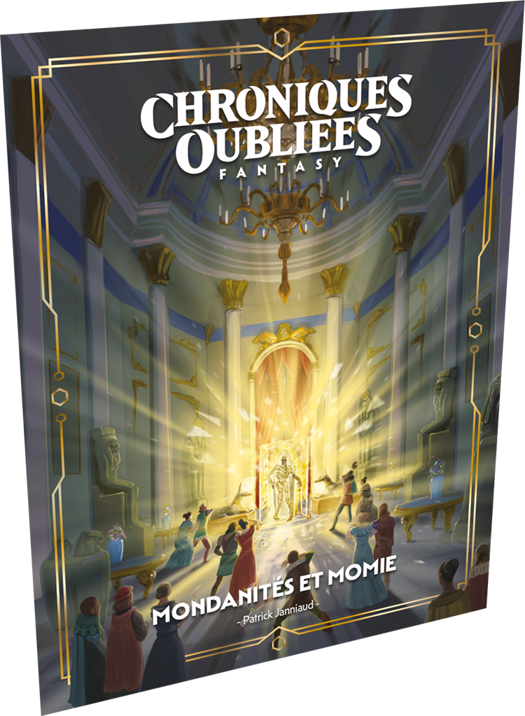 Tranche du livret Mondanités et Momies – livret 16 pages scénario COF2
