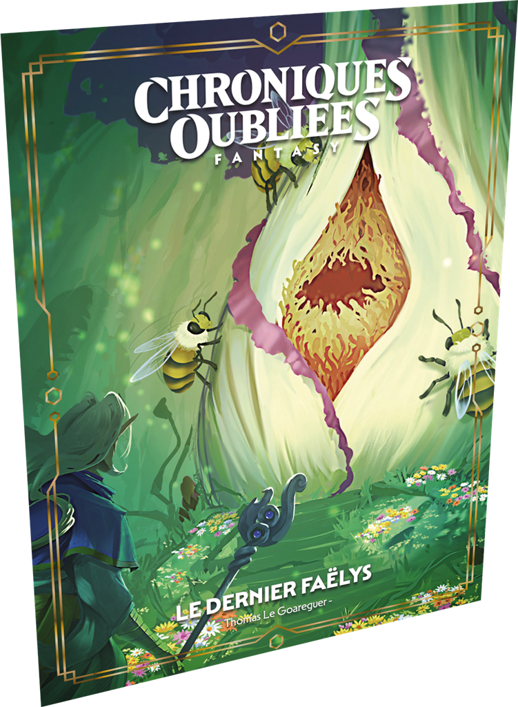 Miniature : Tranche du livret Le Dernier Faëlys – petit format 16 pages couleur COF2