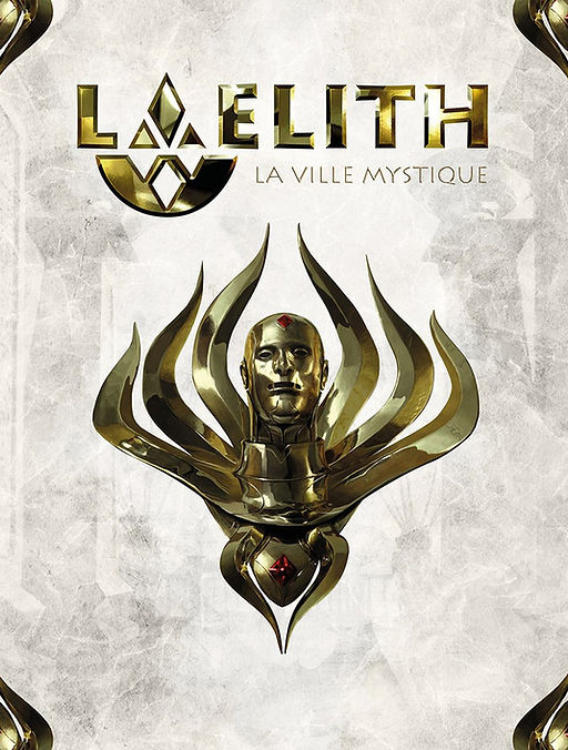 Couverture du livre Laelith : La Ville Mystique – supplément de jeu de rôle emblématique en univers urbain sacré